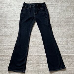 White House Black Market Dark Flare Jeans